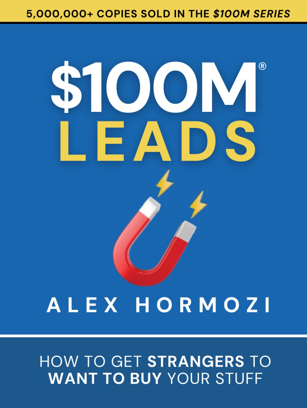 $100M Leads book by Alex Hormozi – business growth guide
