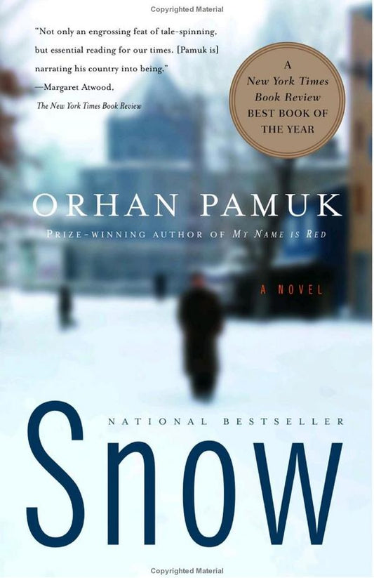 Book cover of 'Snow' by Orhan Pamuk