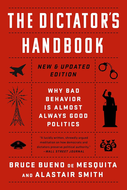 Book cover of 'The Dictator's Handbook' 