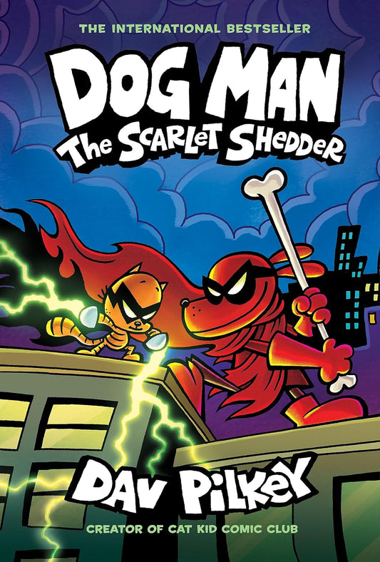 Book 12:The Scarlet Shedder By  Dav Pilkey