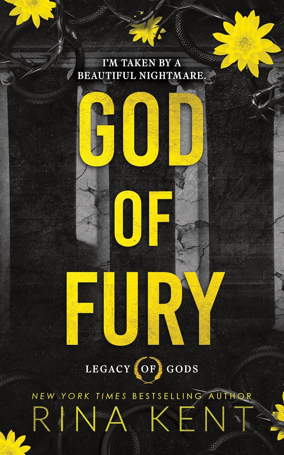 Book cover of 'God of Fury' 