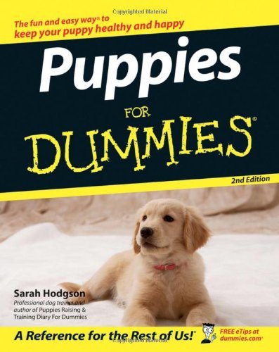 Puppies For Dummies By   Sarah Hodgson