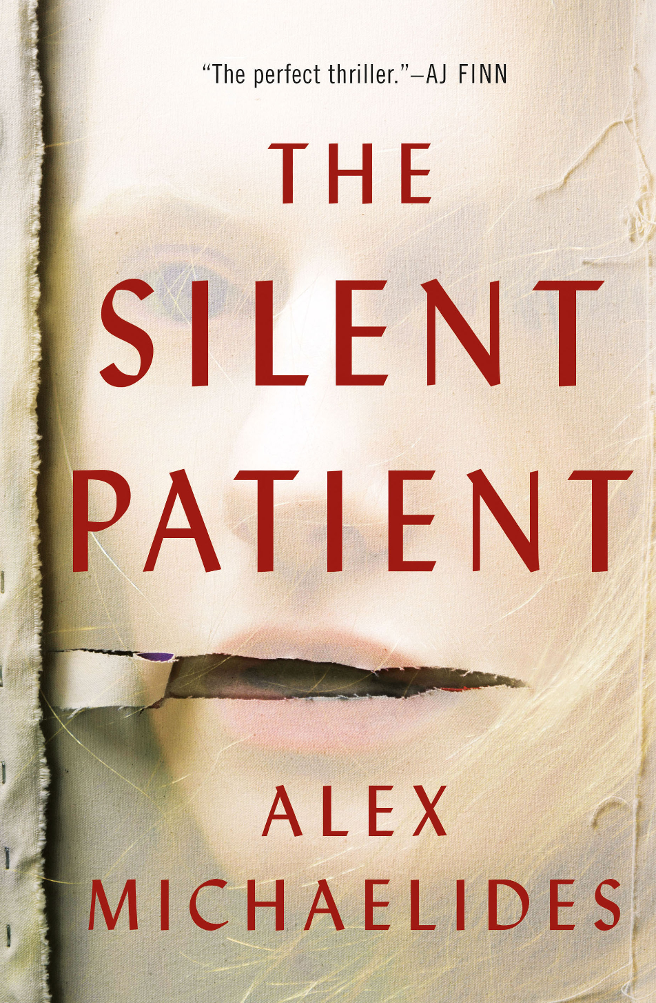 Book cover of 'The Silent Patient' by Alex Michaelides
