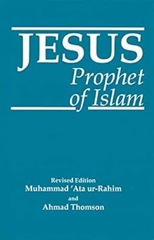 Book cover of 'Jesus, Prophet of Islam' with a blue background