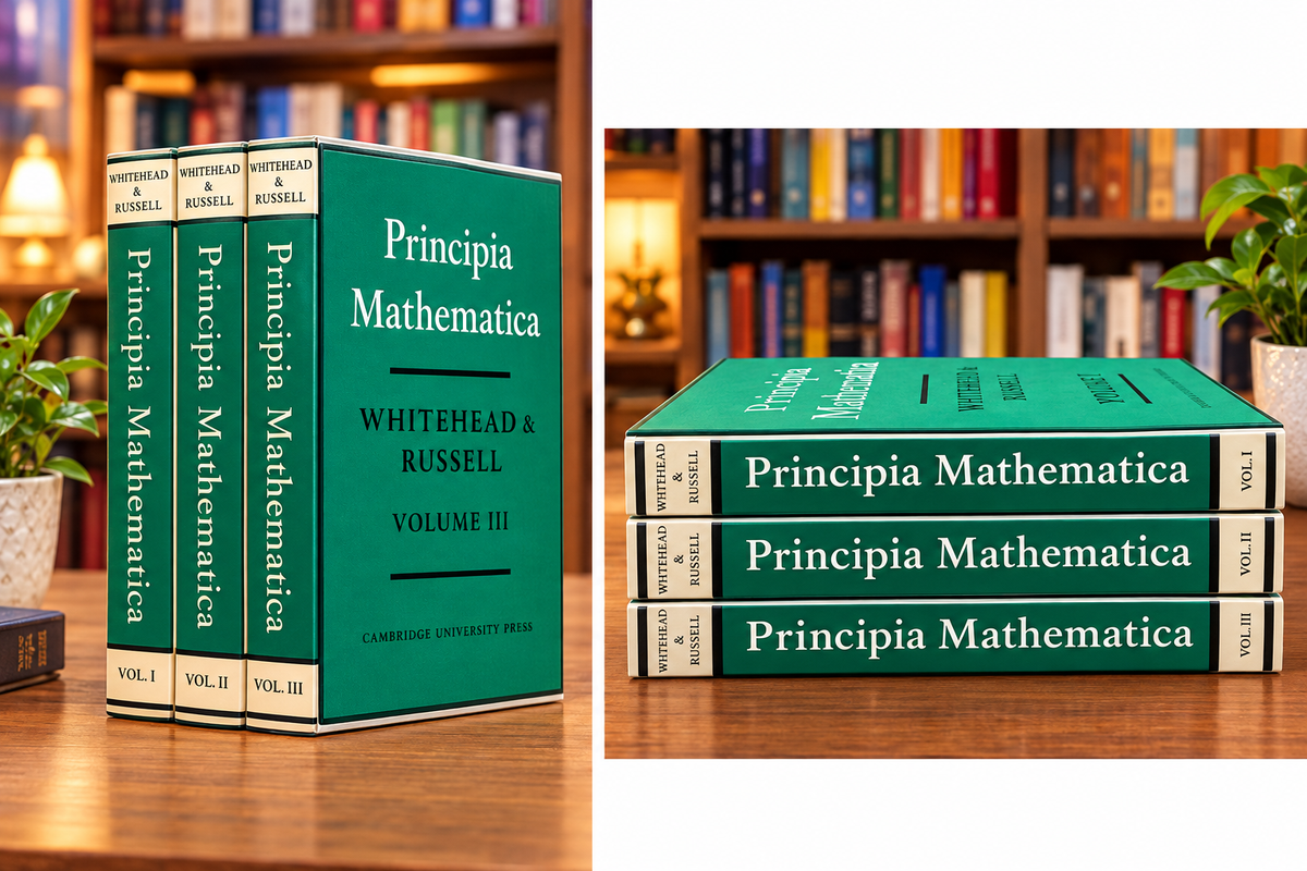 Principia Mathematica Book by Alfred North Whitehead and Bertrand Russell