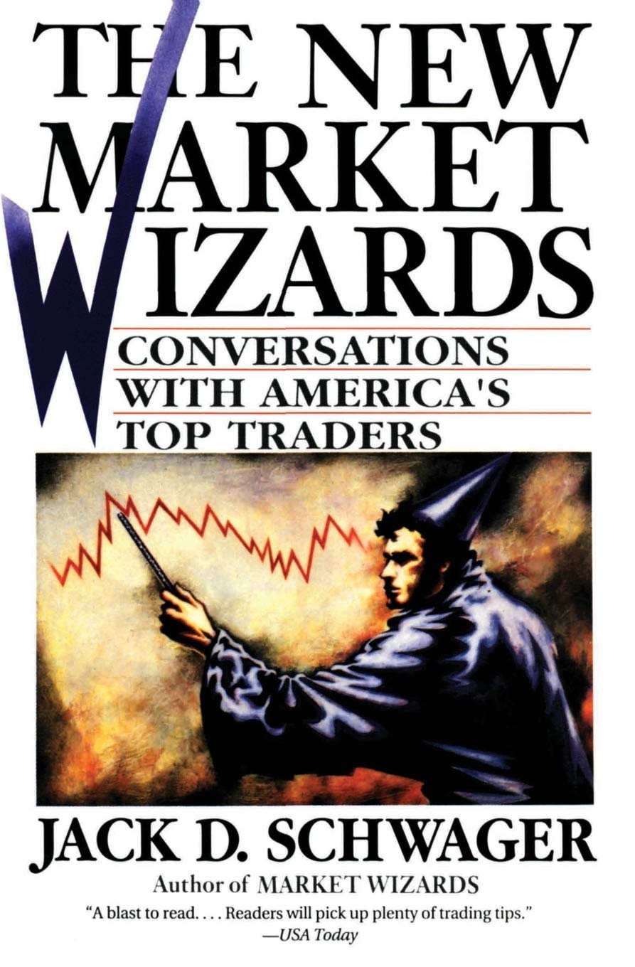 Book cover of 'The New Market Wizards' by Jack D. Schwager.