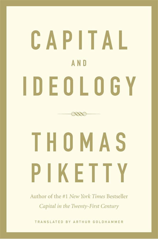 Book cover of 'Capital and Ideology' by Thomas Piketty