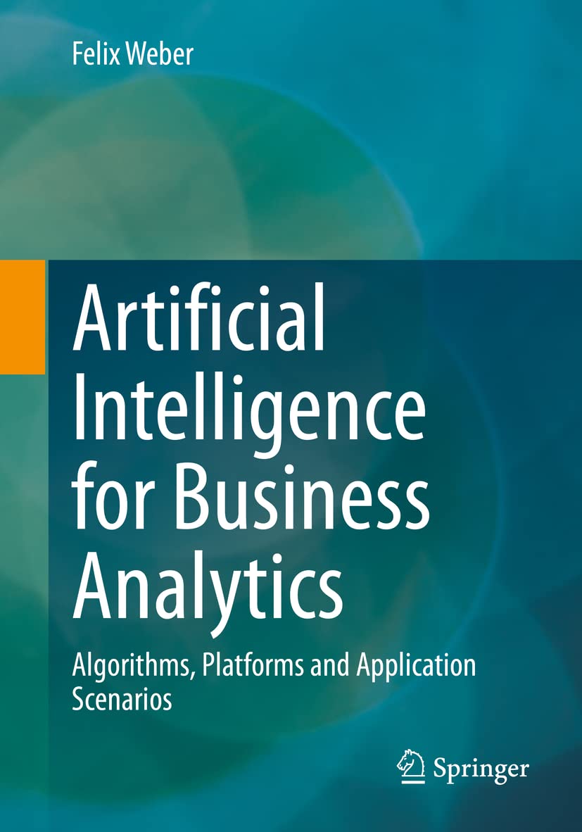 Book cover of 'Artificial Intelligence for Business Analytics' 