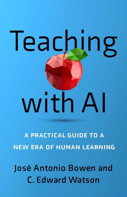 Book cover of 'Teaching with AI