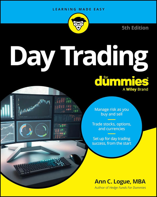 Book cover of 'Day Trading for Dummies'