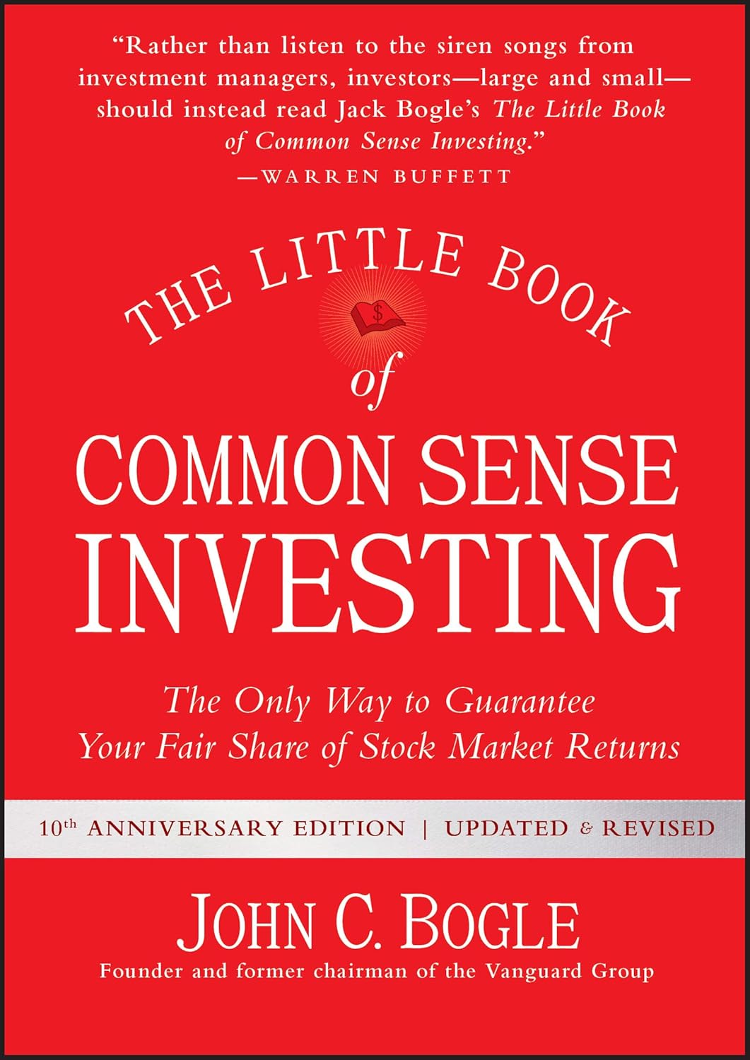 Book cover of 'The Little Book of Common Sense Investing'