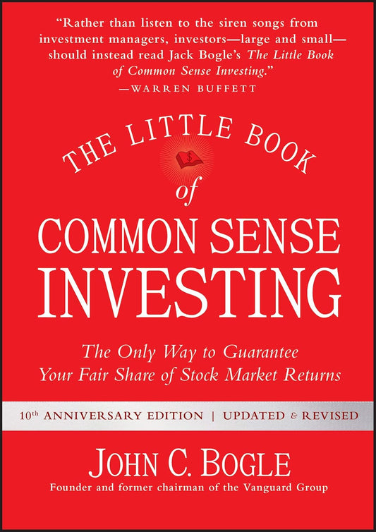 Book cover of 'The Little Book of Common Sense Investing'