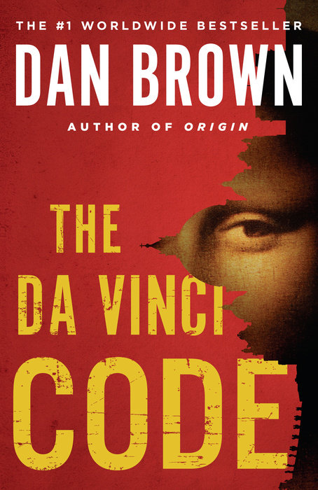 Book cover of 'The Da Vinci Code' by Dan Brown