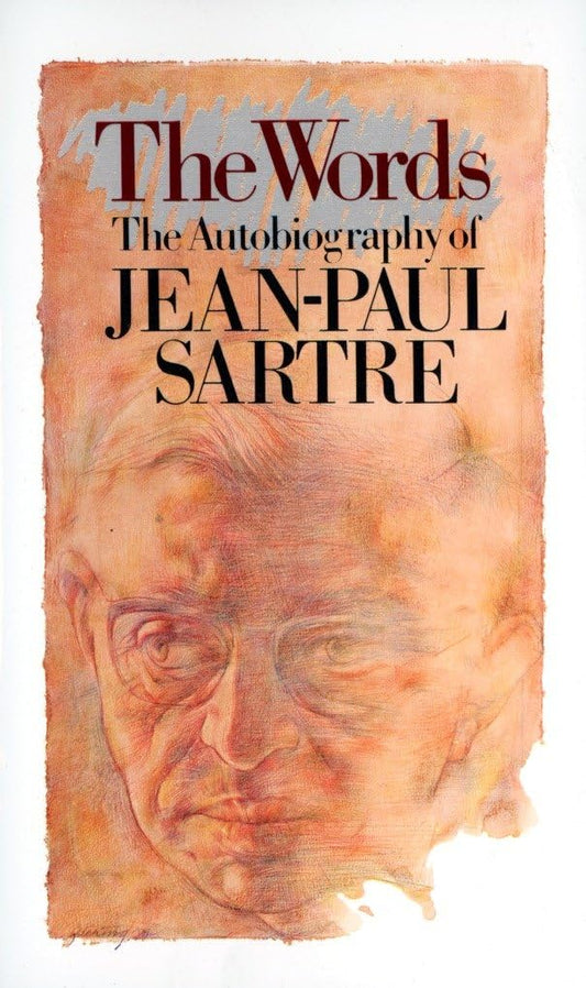 Book cover of 'The Words: The Autobiography of Jean-Paul Sartre'
