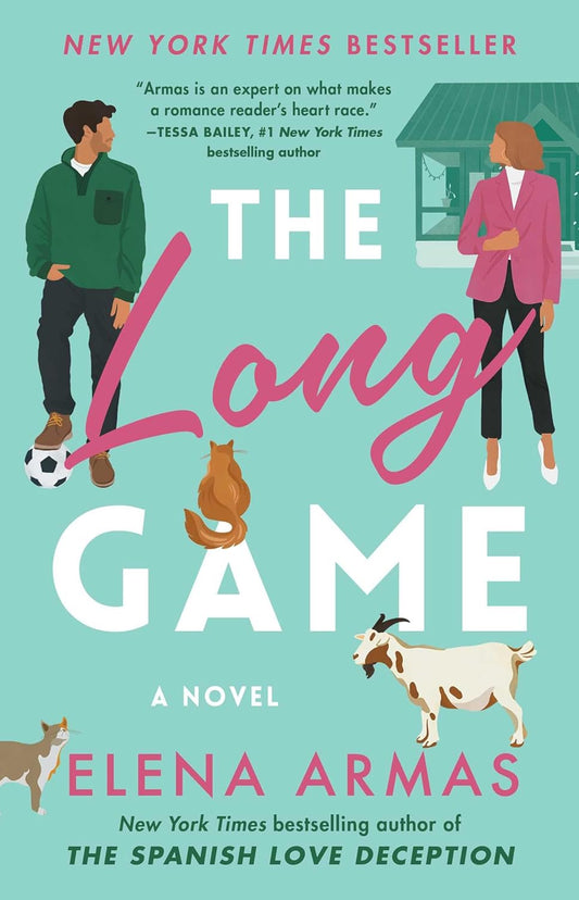 Book cover of 'The Long Game' by Elena Armas