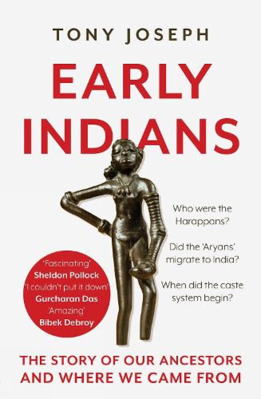 Book cover of 'Early Indians' by Tony Joseph