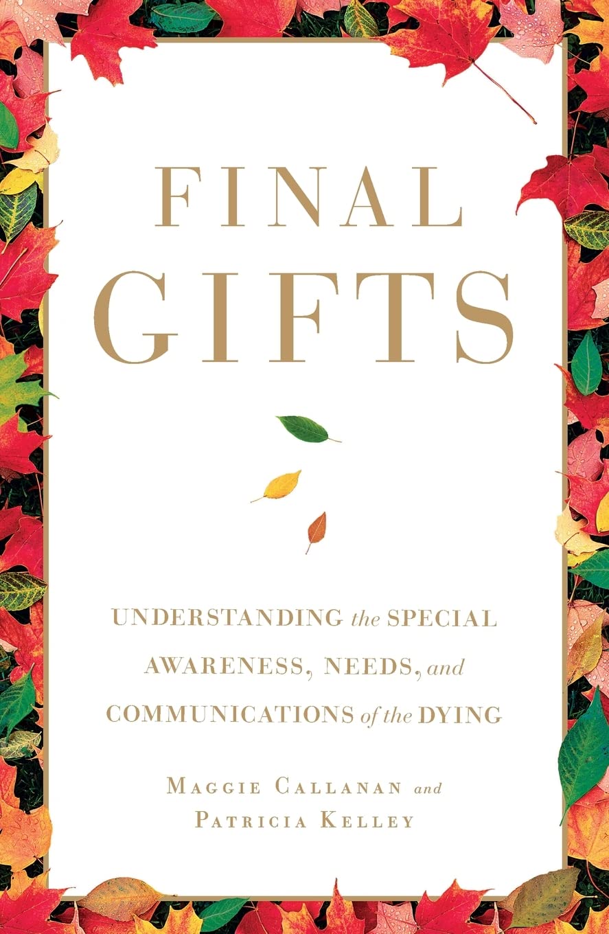 Book cover of 'Final Gifts' with autumn leaf design