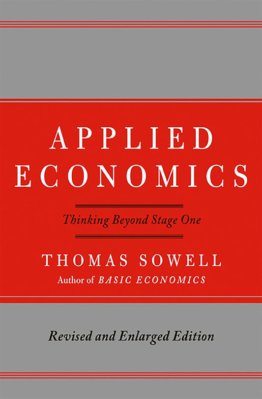 Book cover of 'Applied Economics' by Thomas Sowell