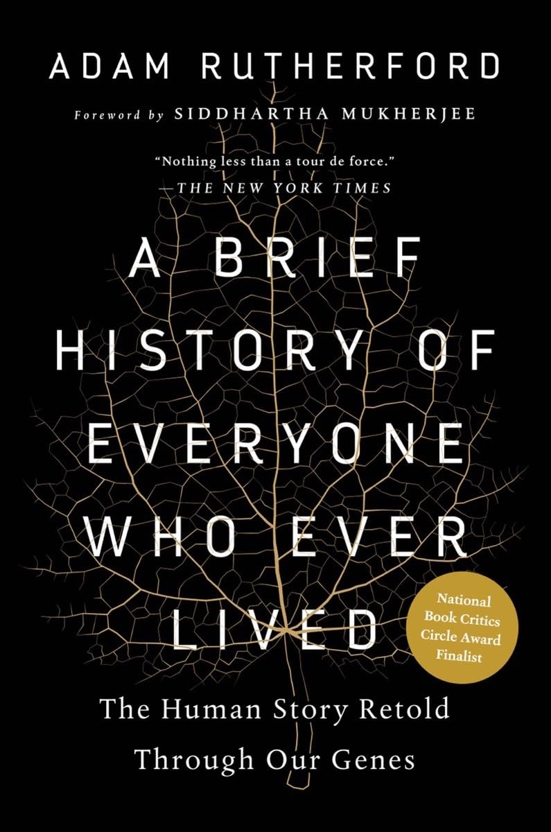 Book cover of 'A Brief History of Everyone Who Ever Lived' 