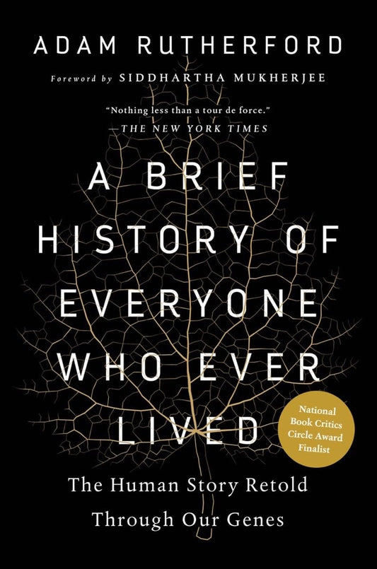 Book cover of 'A Brief History of Everyone Who Ever Lived' 