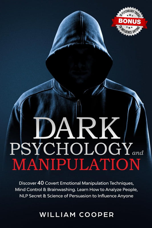 Book cover of 'Dark Psychology and Manipulation'