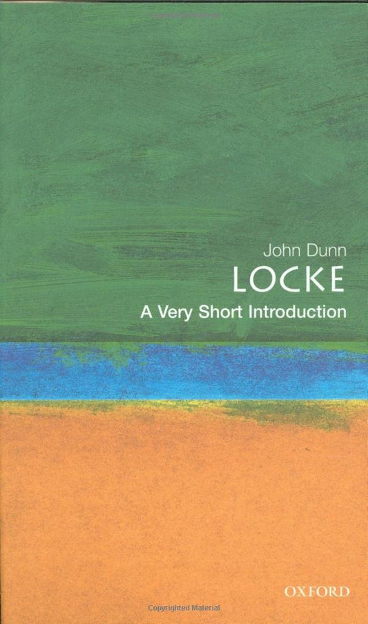 Book cover of 'Locke: A Very Short Introduction' by John Dunn