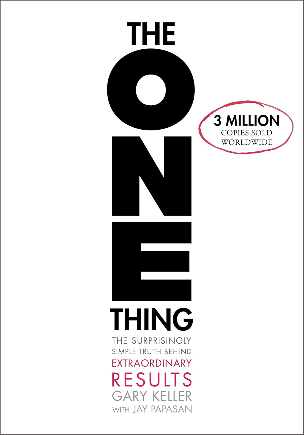 The ONE Thing book by Gary Keller and Jay Papasan