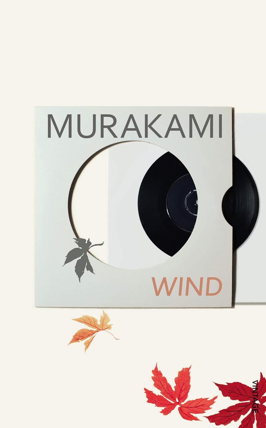 Book cover of 'Hear the Wind Sing by Haruki Murakami'