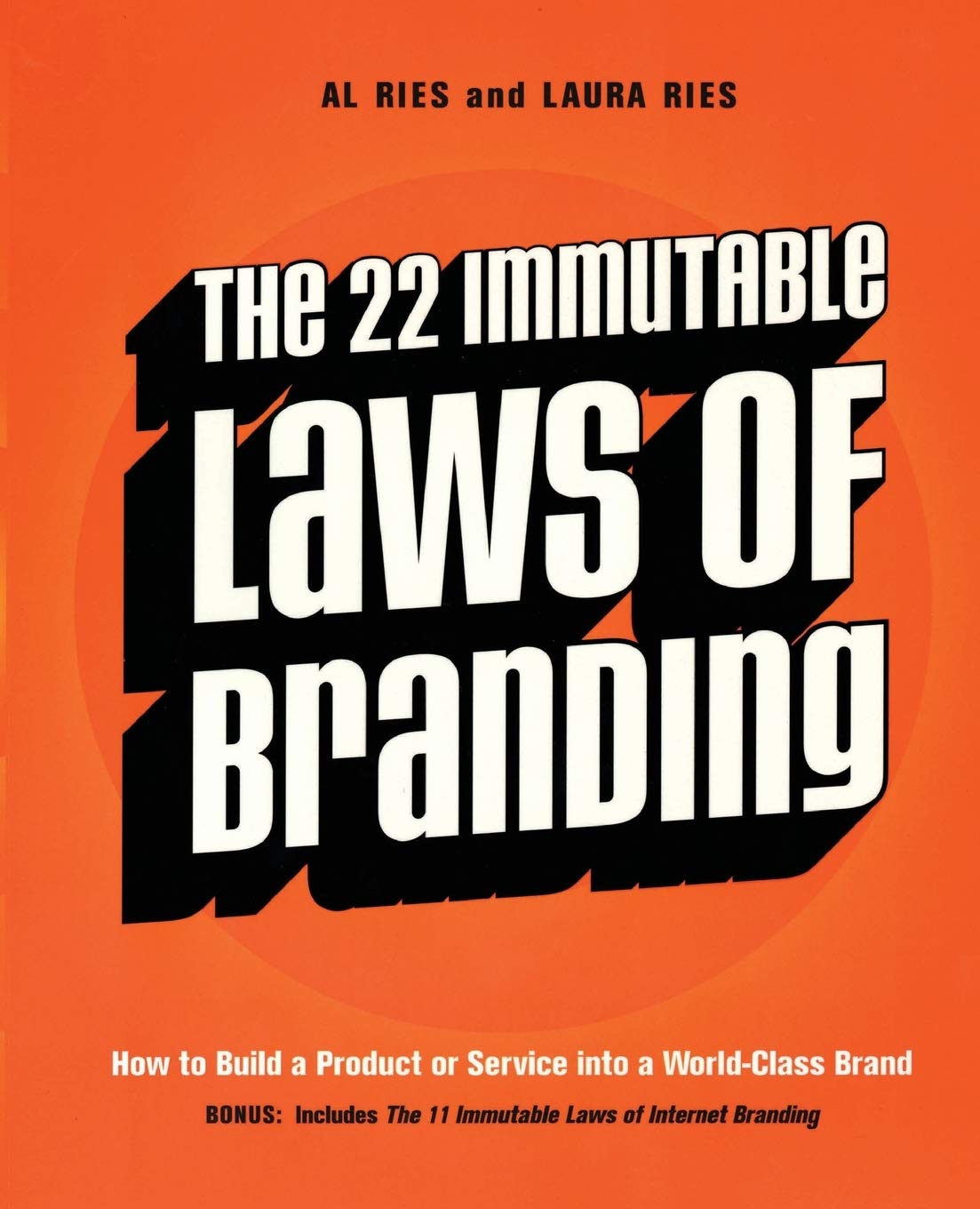 The 22 Immutable Laws of Branding book by Al Ries & Laura Ries