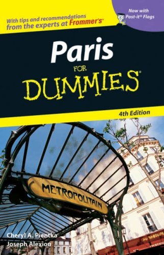 Paris For Dummies By Cheryl A. Pientka ,  Joseph Alexiou