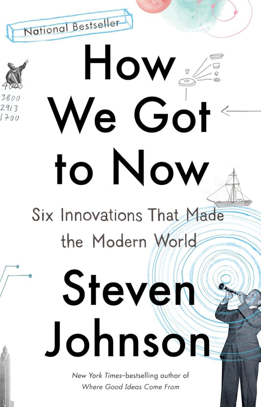 Book cover of 'How We Got to Now' by Steven Johnson