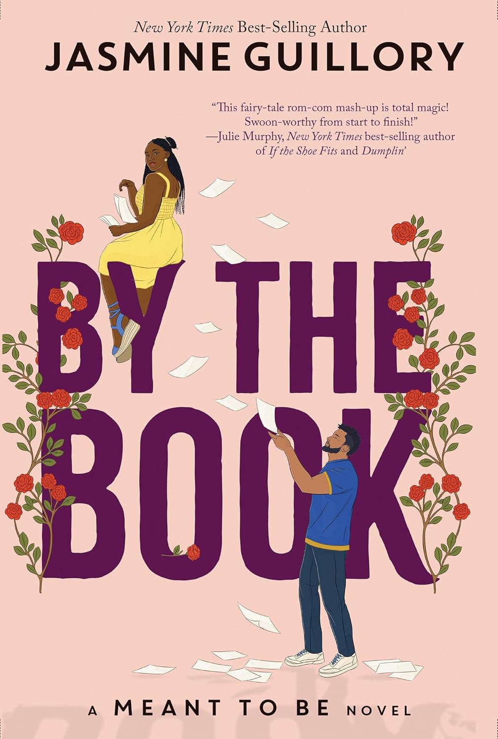 Book cover of 'By the Book' by Jasmine Guillory 