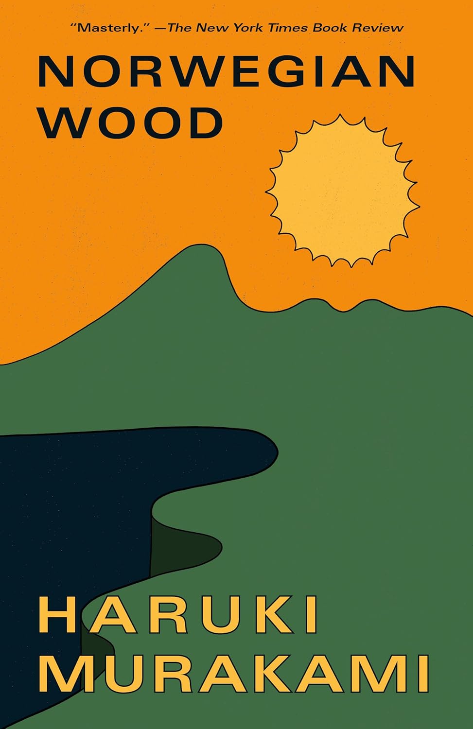 Book cover of 'Norwegian Wood' by Haruki Murakami