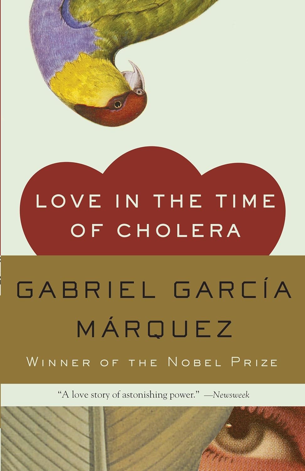 Love in the Time of Cholera novel cover book