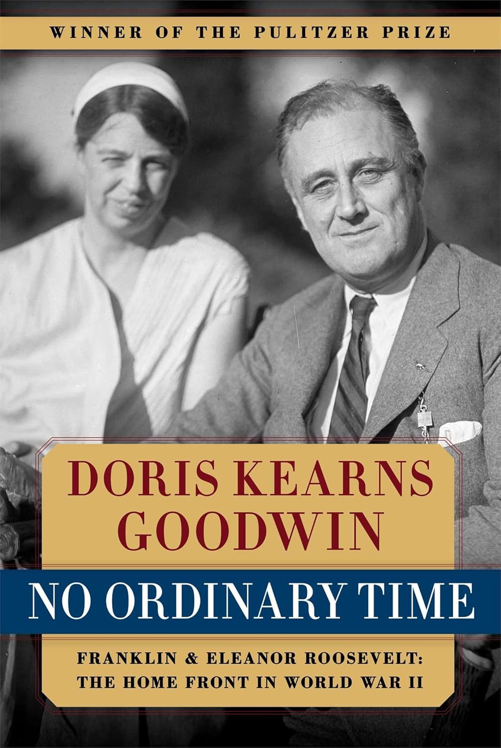 Book cover of 'No Ordinary Time' by Doris Kearns Goodwin