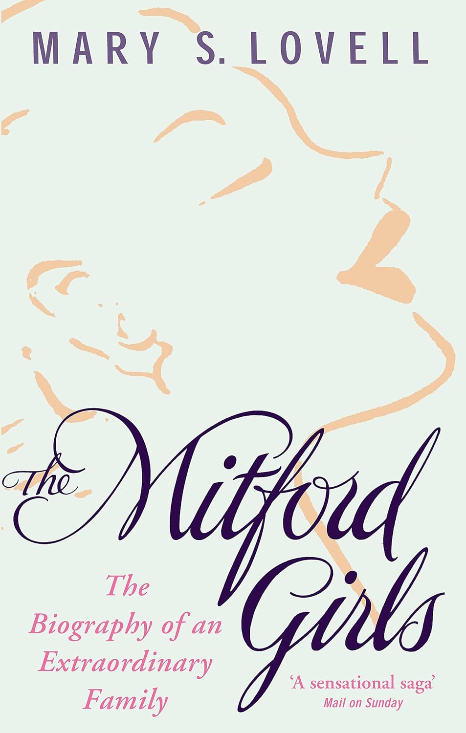 Book cover of 'The Mitford Girls' by Mary S. Lovell