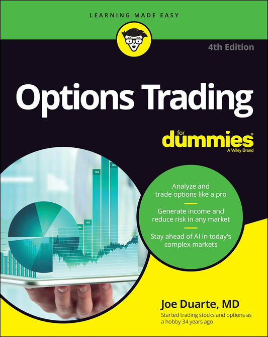 Book cover of 'Options Trading for Dummies'