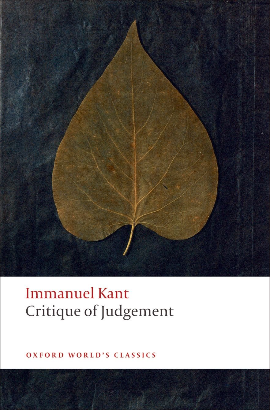 Book cover of 'Critique of Judgement' by Immanuel Kant