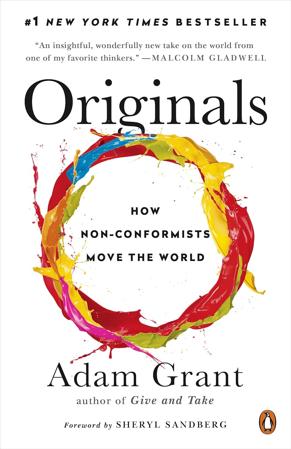Book cover of 'Originals' by Adam Grant