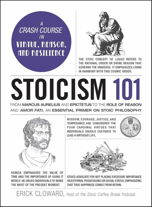 Book cover of 'Stoicism 101' by Erick Cloward 