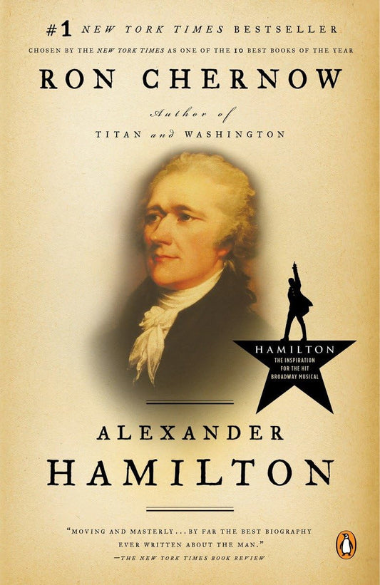 Book cover of 'Alexander Hamilton' by Ron Chernow