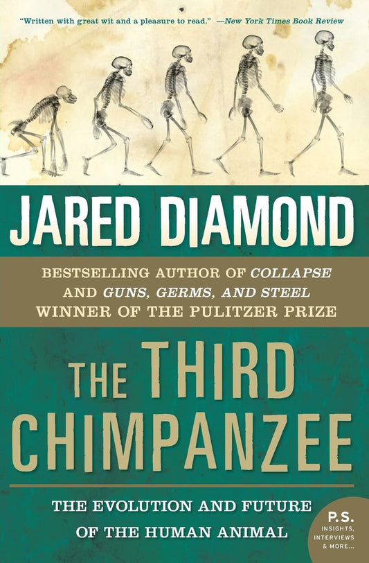 Book cover of 'The Third Chimpanzee' by Jared Diamond