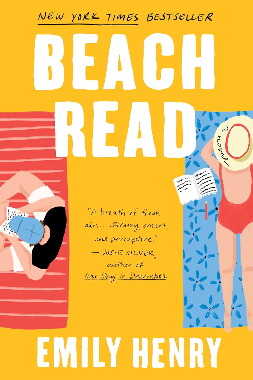 Book cover of 'Beach Read' by Emily Henry