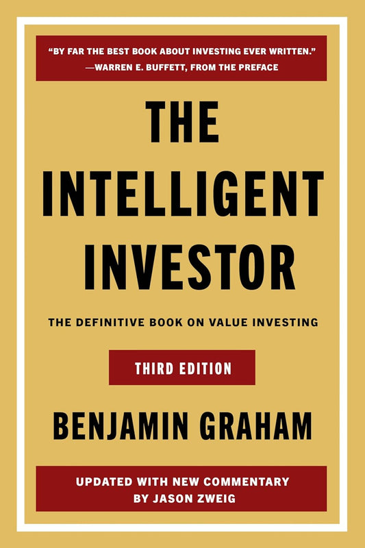 The Intelligent Investor book by Benjamin Graham investing guide