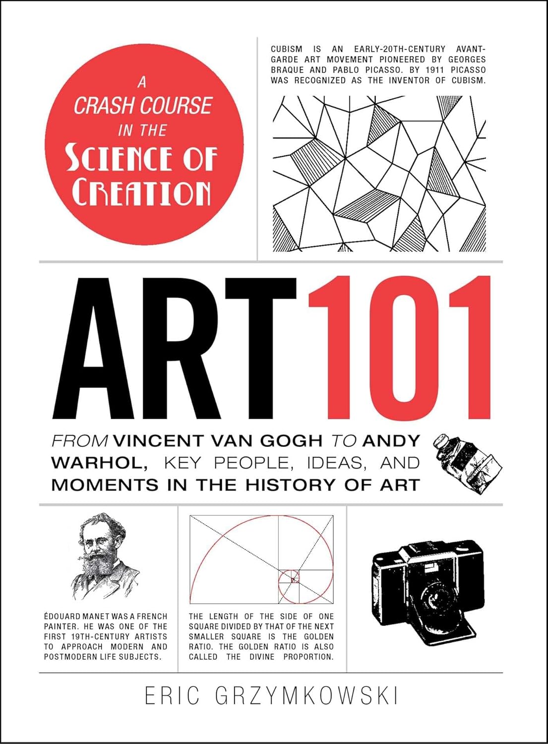 Art 101: From Vincent van Gogh to Andy Warhol, Key People, Ideas, and Moments in the History of Art (Adams 101 Series)