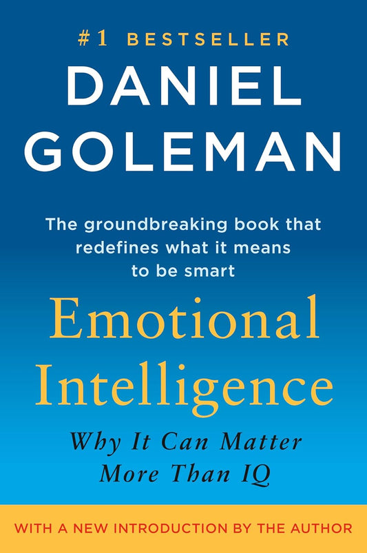 Book cover of 'Emotional Intelligence' by Daniel Goleman