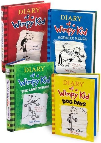 Diary of a Wimpy Kid: #1-4 by
Jeff Kinney