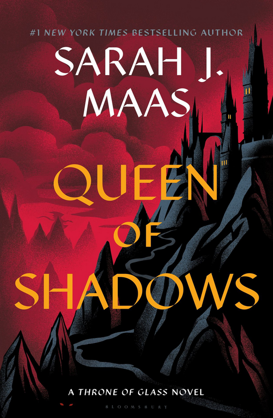 Book cover of 'Queen of Shadows' by Sarah J. Maas