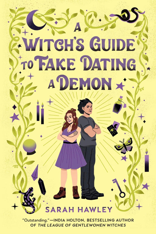 A Witch’s Guide to Fake Dating a Demon By Sarah Hawley
