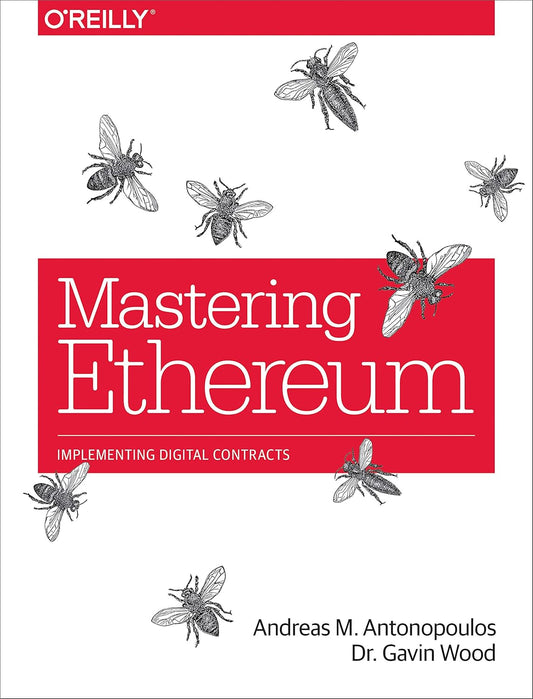 Book cover of 'Mastering Ethereum'